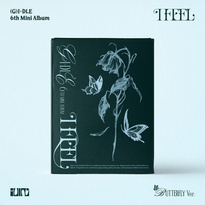 (G)I-DLE - I FEEL (6TH MINI ALBUM) (3 VERSIONS)