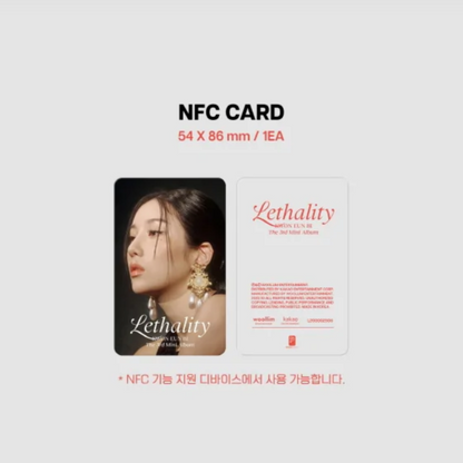 KWON EUNBI - LETHALITY (3RD MINI ALBUM) (POCA VERSION)