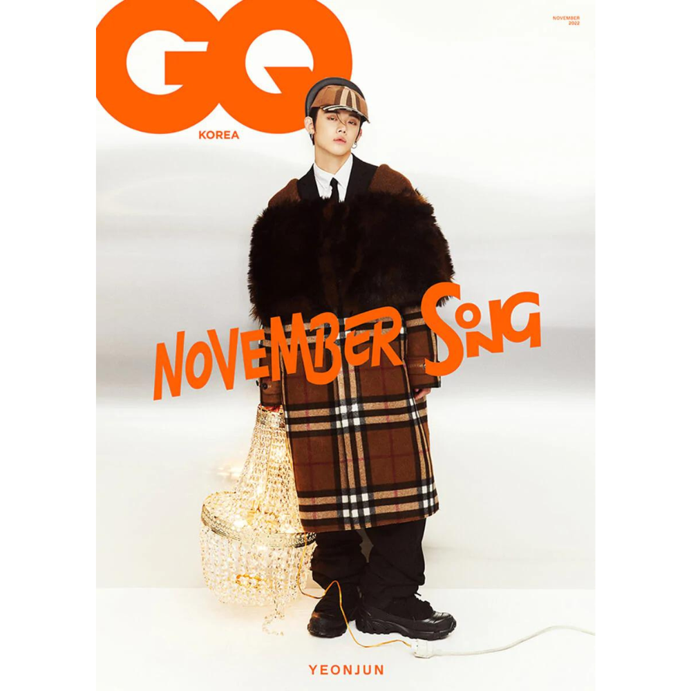 GQ KOREA - NOVEMBER 2022 ISSUE (YEONJUN FROM TXT COVER) (3 VERSIONS)