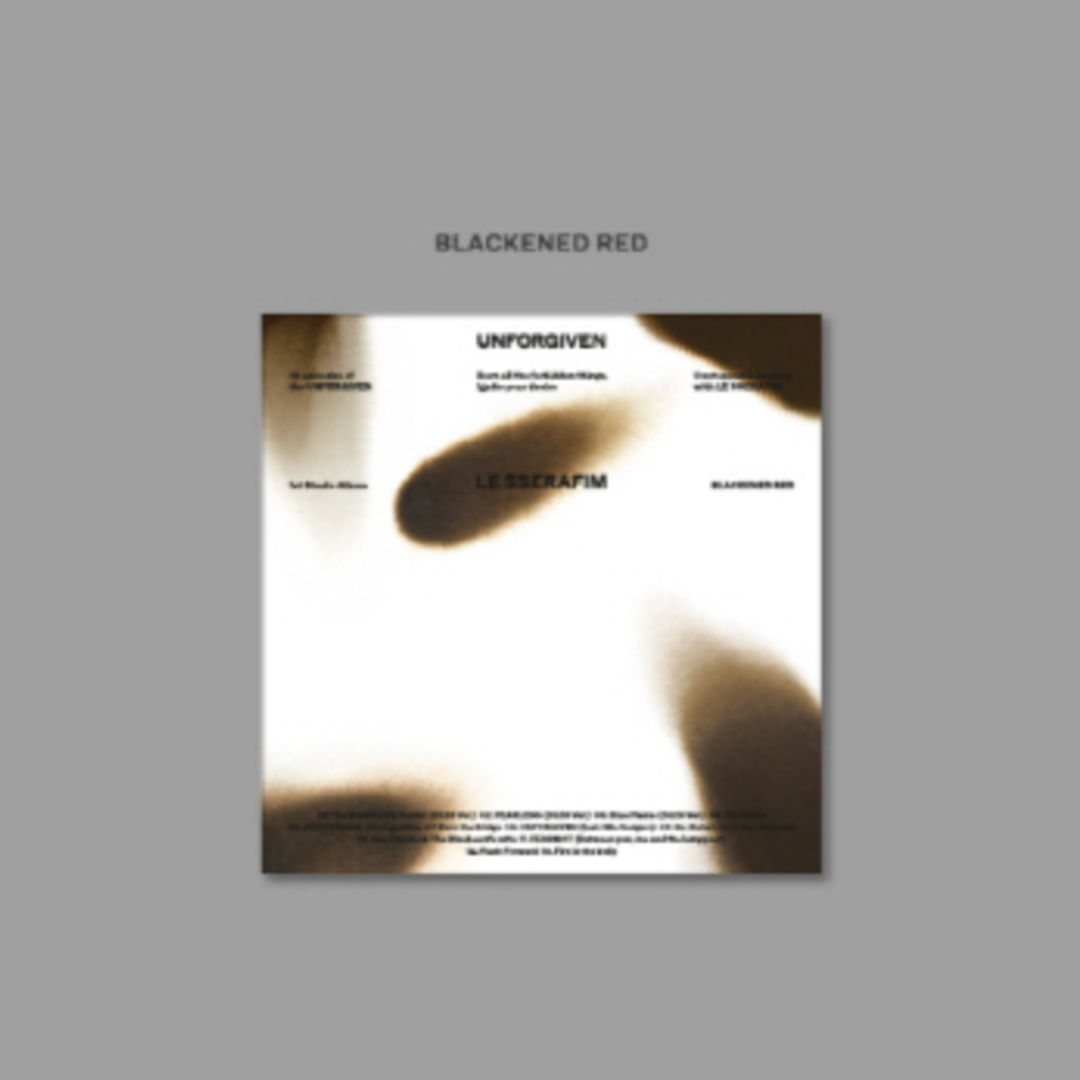 LE SSERAFIM - 1ST STUDIO ALBUM 'UNFORGIVEN' (COMPACT VER.) (5 VERSIONS)