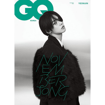 GQ KOREA - NUMÉRO DE NOVEMBRE 2022 (YEONJUN DE LA COUVERTURE TXT) (3 VERSIONS)