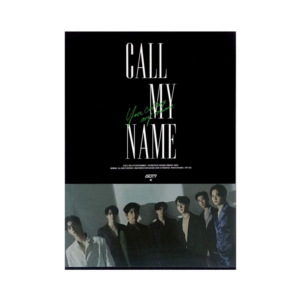 GOT7 - CALL MY NAME (MINI ALBUM) (4 VERSIONS)