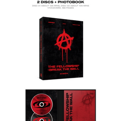 ATEEZ - ATEEZ WORLD TOUR [THE FELLOWSHIP : BREAK THE WALL] À SÉOUL (DVD)