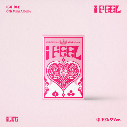 (G)I-DLE - I FEEL (6TH MINI ALBUM) (3 VERSIONS)