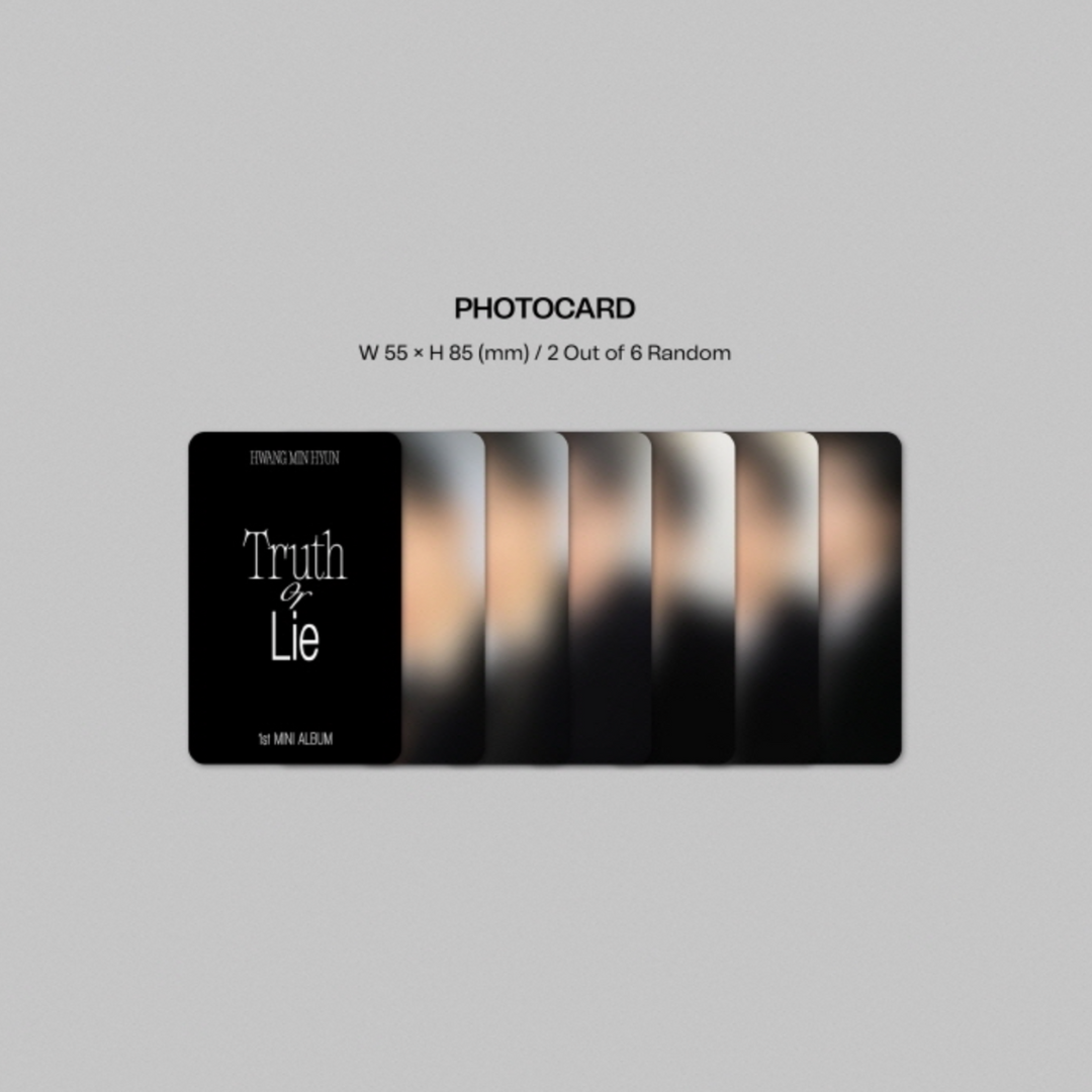 HWANG MIN HYUN - TRUTH OR LIE (1ST MINI ALBUM) WEVERSE ALBUMS VER.