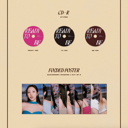 TWICE - PRÊT À ÊTRE (12ÈME MINI ALBUM) (3 VERSIONS)