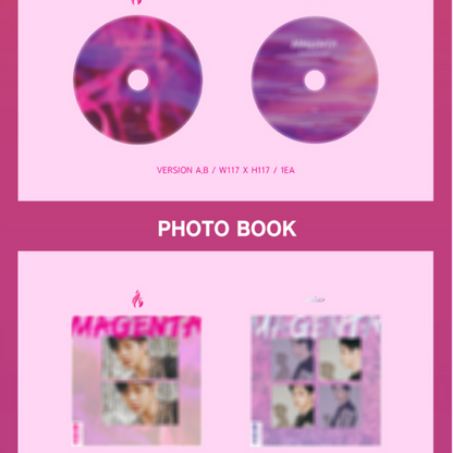 KANG DANIEL - MAGENTA (2ÈME MINI ALBUM) (2 VERSIONS)