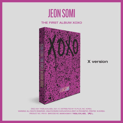 JEON SOMI - THE FIRST ALBUM XOXO (2 VERSIONS)