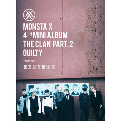 MONSTA X - THE CLAN 2.5 PART.2 GUILTY (4TH MINI ALBUM) (2 VERSIONS)