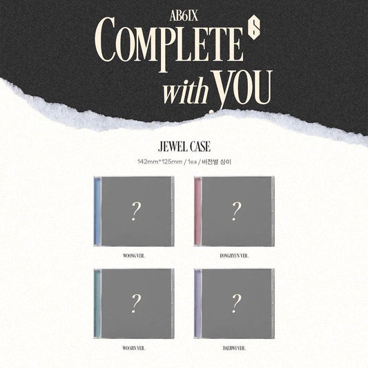 AB6IX - AB6IX SPECIAL ALBUM [COMPLETE WITH YOU] (4 VERSIONS) - LightUpK