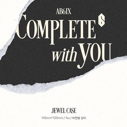 AB6IX - AB6IX SPECIAL ALBUM [COMPLETE WITH YOU] (4 VERSIONS) - LightUpK