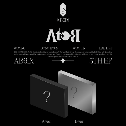 AB6IX - A TO B (5TH EP) (2 VERSIONS) - LightUpK