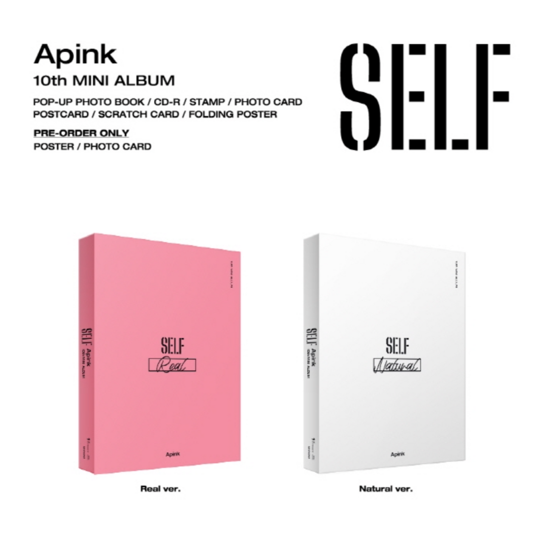 APINK - SELF (10TH MINI ALBUM) (3 VERSIONS) – LightUpK