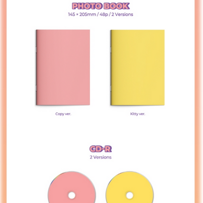 APINK CHOBOM - COPYCAT (1ER ALBUM UNIQUE) (2 VERSIONS)