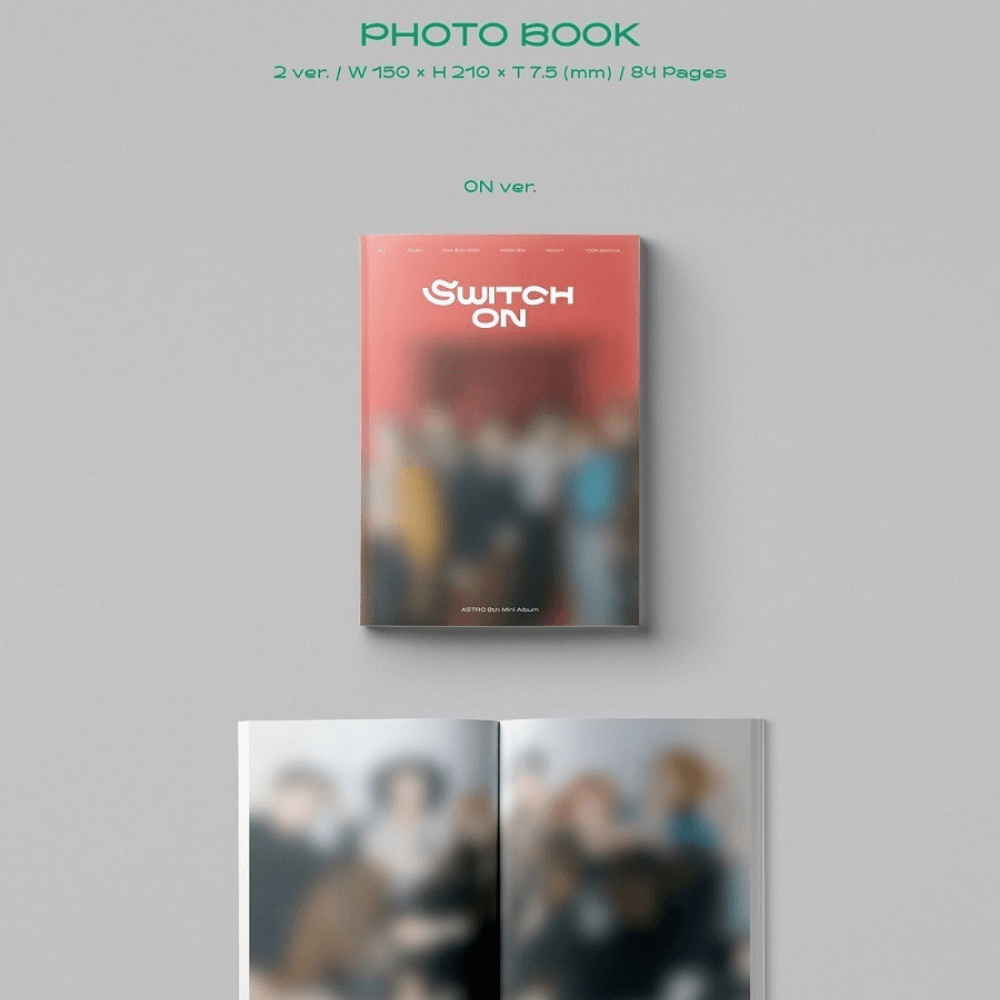 ASTRO - SWITCH ON (8TH MINI ALBUM) (2 VERSIONS)