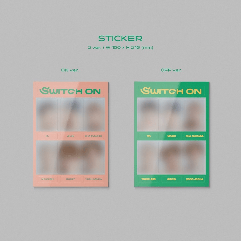 ASTRO - SWITCH ON (8TH MINI ALBUM) (2 VERSIONS)