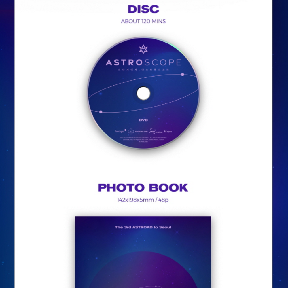 ASTRO - THE 3RD ASTROAD TO SEOUL STARGAZER [DVD]