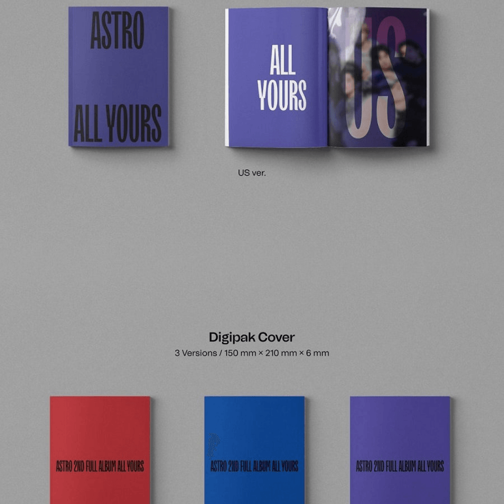 ASTRO - VOL.2 ALL YOURS (3 VERSIONS)