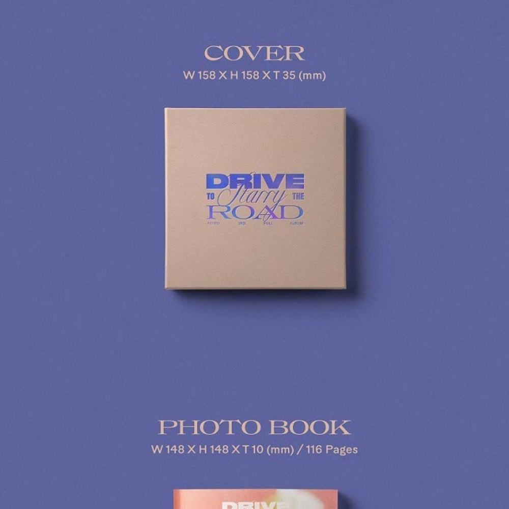 ASTRO - VOL.3 DRIVE TO THE STARRY ROAD (3 VERSIONS)