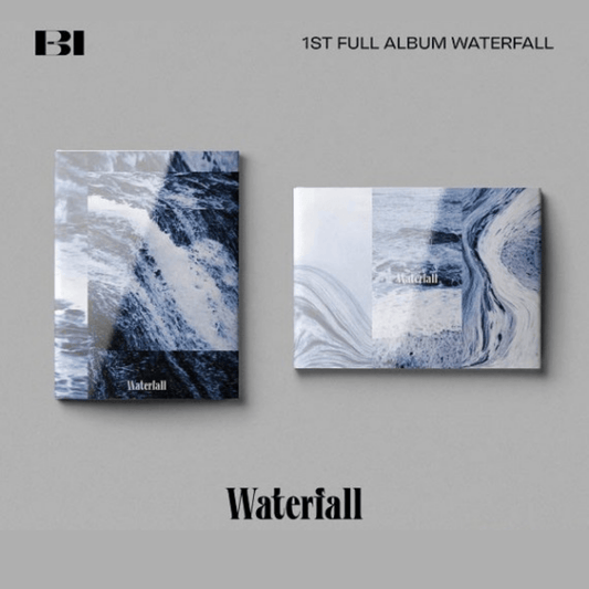 B.I - 1st Full Album [WATERFALL] (2 VERSIONS) - LightUpK