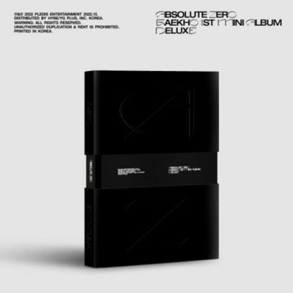 BAEKHO - ABSOLUTE ZERO (1ER MINI ALBUM) DELUXE VER.