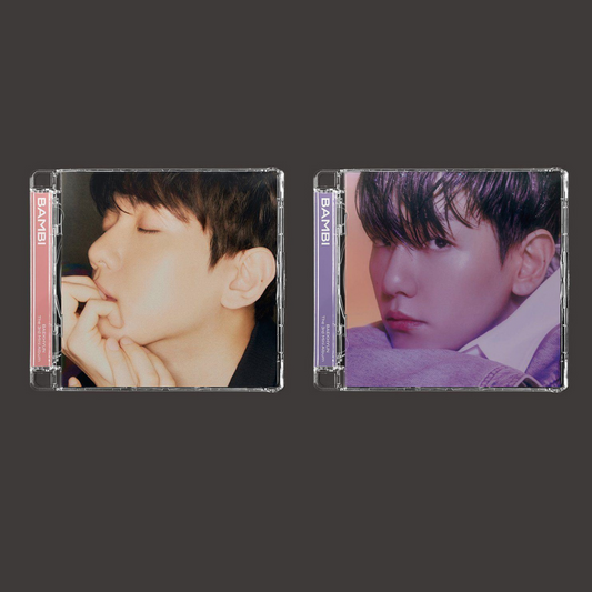 BAEKHYUN - BAMBI (3RD MINI ALBUM) (JEWEL CASE VER.) (2 VERSIONS) - LightUpK