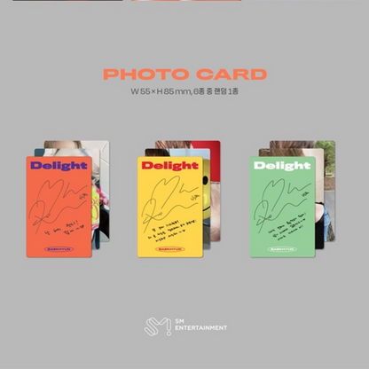 BAEKHYUN - DELIGHT (2ÈME MINI ALBUM) (3 VERSIONS)