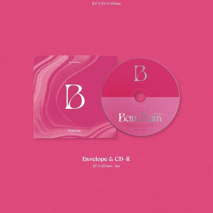 BAMBAM - 2ND MINI ALBUM : B (2 VERSIONS) - LightUpK