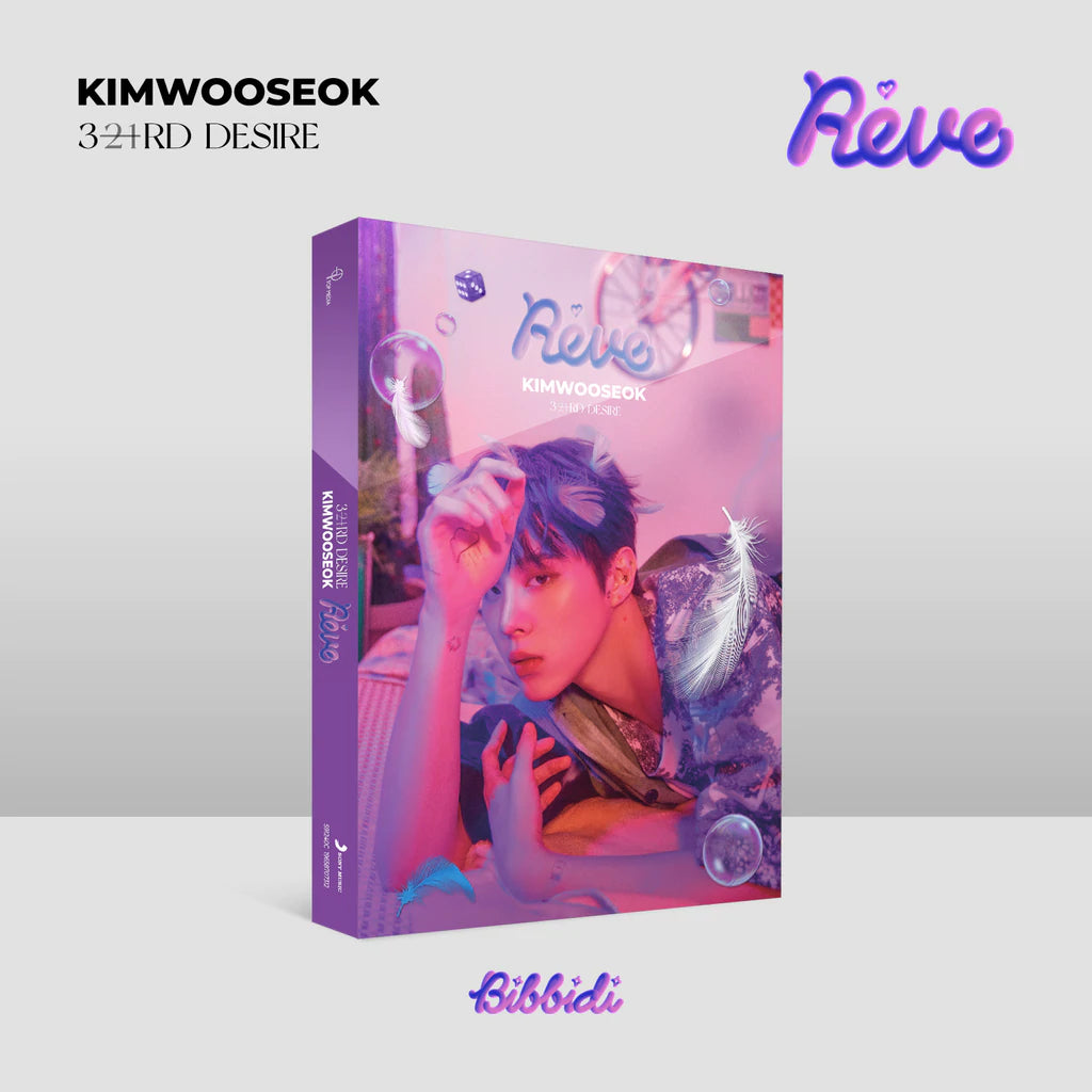 KIM WOO SEOK - 3RD DESIRE [REVE] (2 VERSIONS)