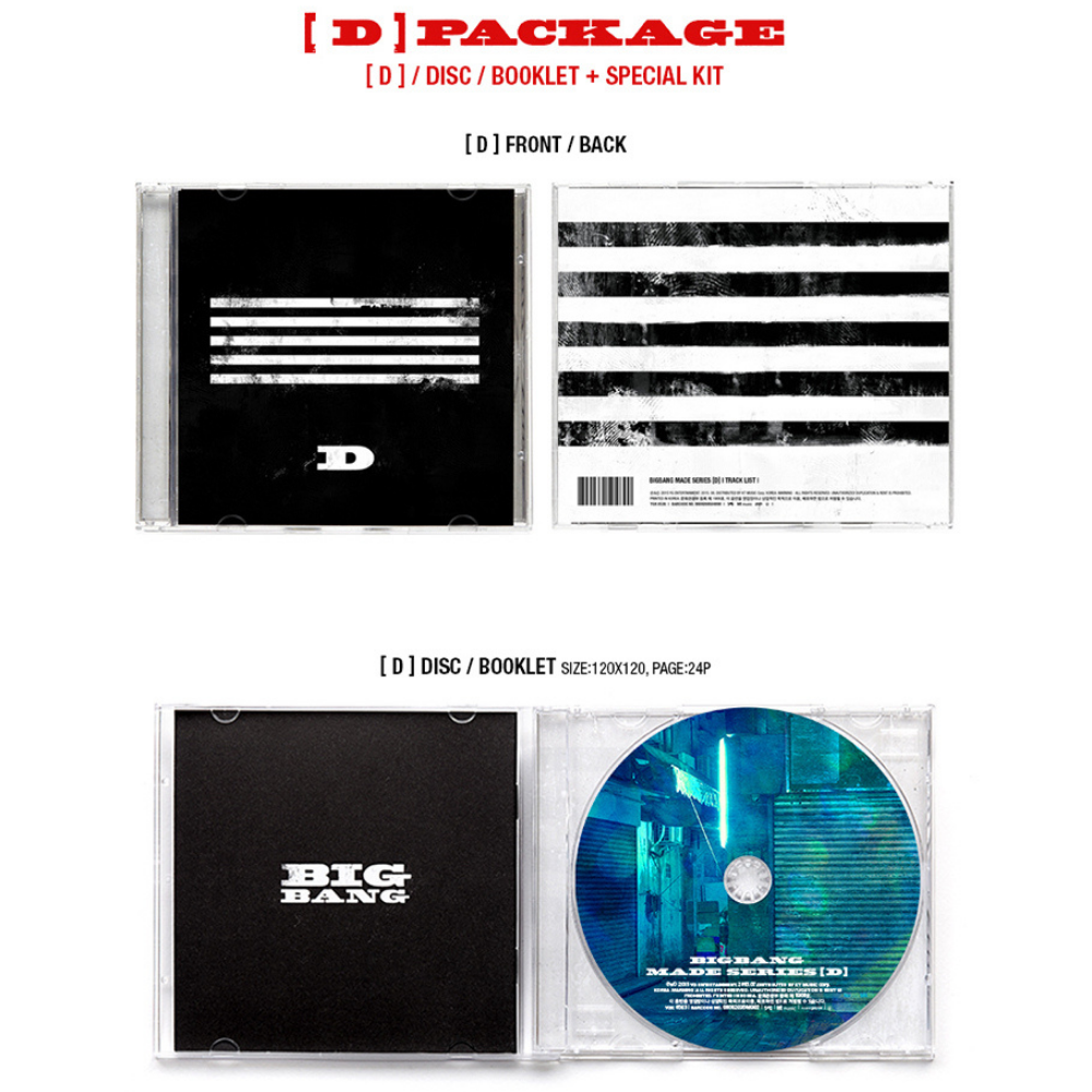 BIGBANG - BIGBANG MADE SERIES (4 VERSIONS)