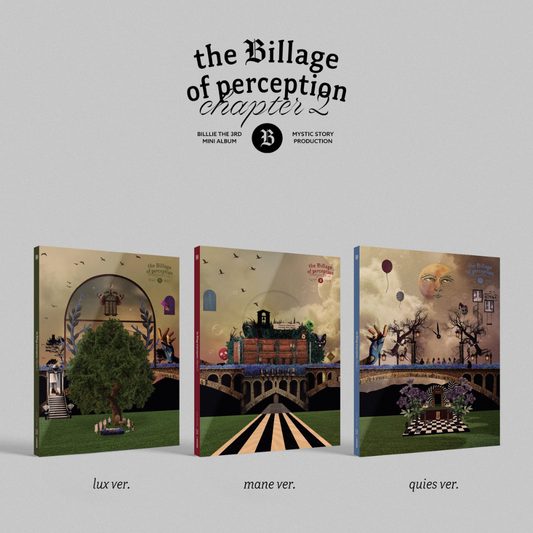 BILLLIE - THE BILLAGE OF PERCEPTION : CHAPTER TWO (3RD MINI ALBUM) (3 VERSIONS) - LightUpK