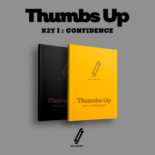 BLANK2Y - 1ST MINI ALBUM K2Y I : CONFIDENCE [THUMBS UP] (2 VERSIONS) - LightUpK