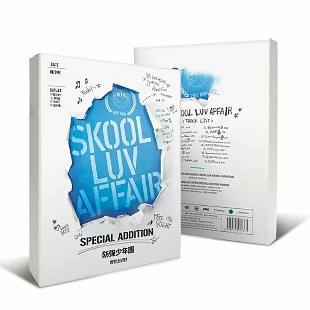 BTS - SKOOL LUV AFFAIR (2ND MINI ALBUM : SPECIAL ADDITION) < CD + 2 DVD >