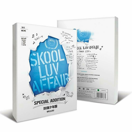 BTS - SKOOL LUV AFFAIR (2ND MINI ALBUM : SPECIAL ADDITION) < CD + 2 DVD > - LightUpK