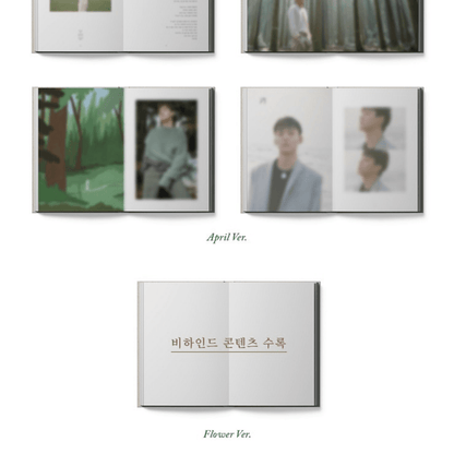 CHEN - APRIL, AND FLOWER (1ST MINI ALBUM) (2 VERSIONS) - LightUpK