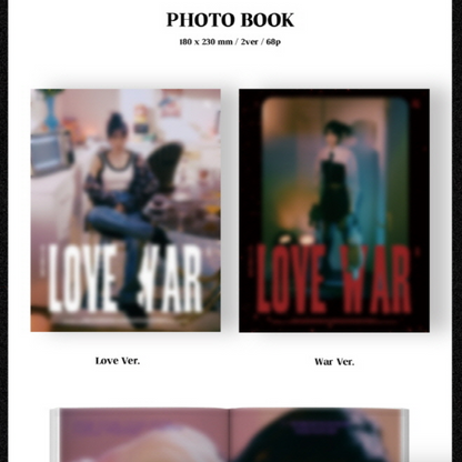 CHOI YE NA - LOVE WAR (1ER SINGLE ALBUM) (2 VERSIONS)