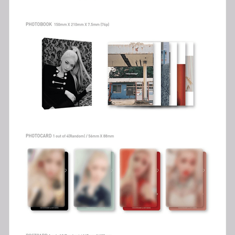 CHUNG HA - FLOURISHING (4TH MINI ALBUM)