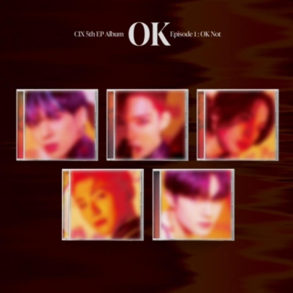 CIX - 5TH EP ALBUM [OK EPISODE 1 : OK NOT] (JEWEL CASE VER) (5 VERSIONS) - LightUpK