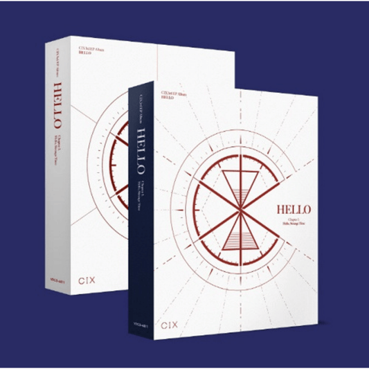 CIX - HELLO CHAPTER 3. [HELLO, STRANGE TIME] (3RD EP) (2 VERSIONS) - LightUpK