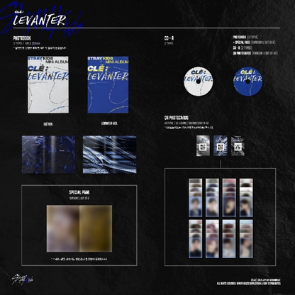 STRAY KIDS - CLE : LEVANTER (MINI ALBUM) (2 VERSIONS)