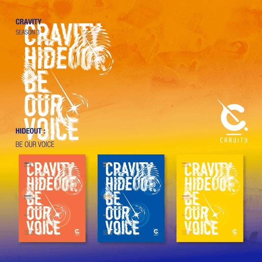 CRAVITY - CRAVITY SEASON3. [HIDEOUT: BE OUR VOICE] (3 VERSIONS) - LightUpK
