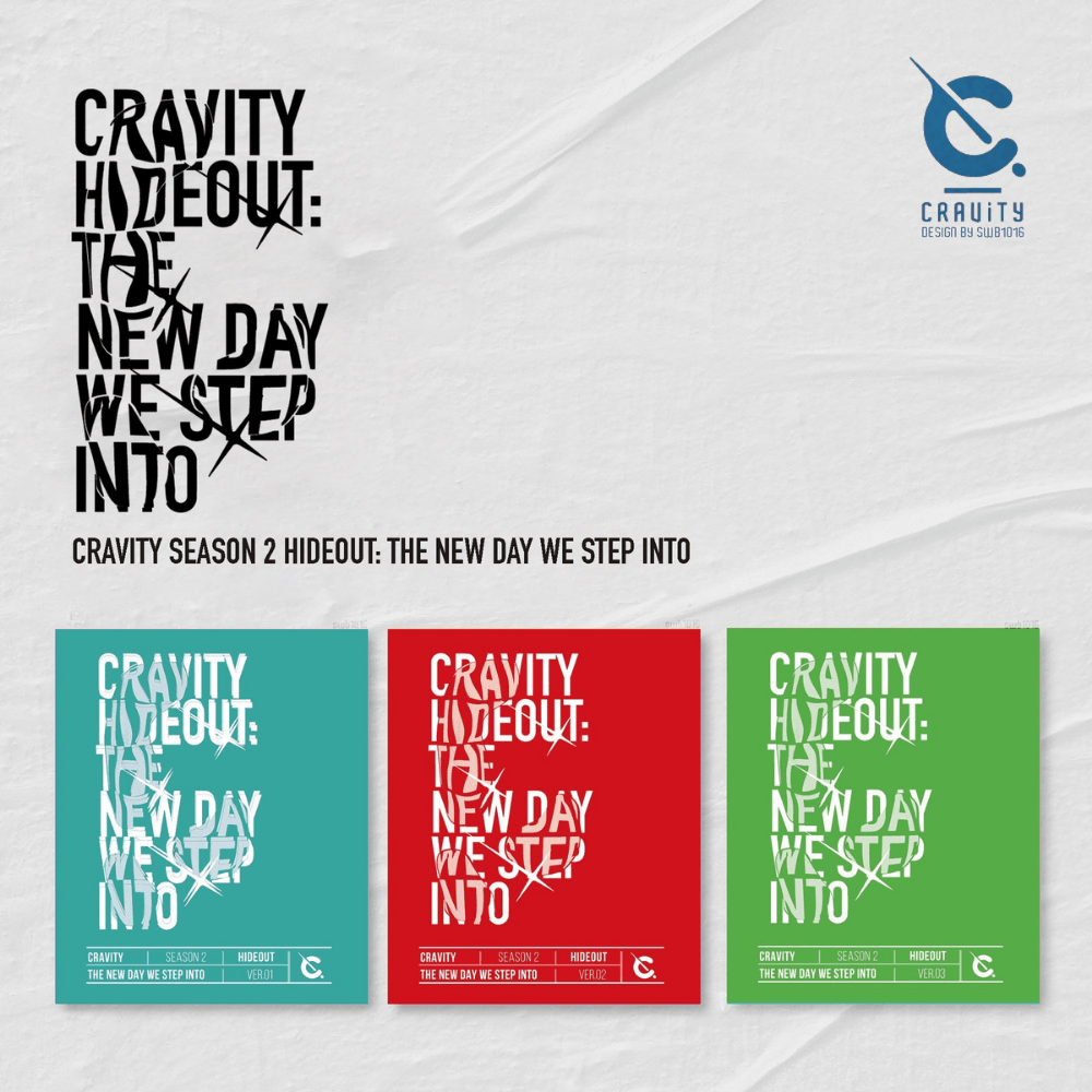 CRAVITY - HIDEOUT: THE NEW DAY WE STEP INTO (CRAVITY SEASON2.) (3 VERSIONS) - LightUpK