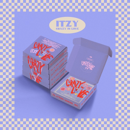 ITZY - ITZY THE 1ST ALBUM CRAZY IN LOVE (6 VERSIONS) - LightUpK