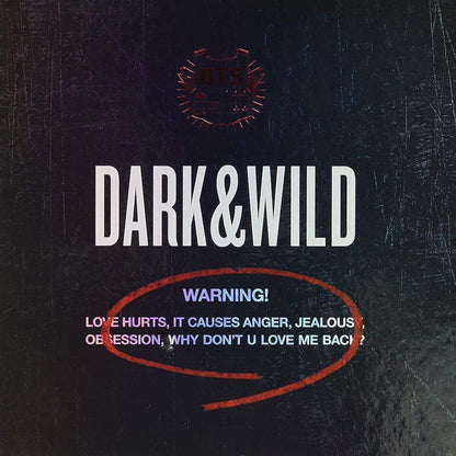 BTS - VOL.1 [DARK & WILD] - LightUpK