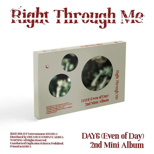 DAY6 (EVEN OF DAY) - RIGHT THROUGH ME (2ND MINI ALBUM) - LightUpK