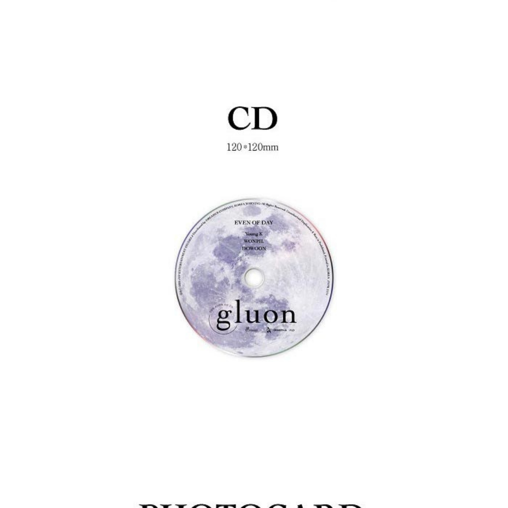 DAY6 (EVEN OF DAY) - THE BOOK OF US : GLUON - NOTHING CAN TEAR US APART (1ST MINI ALBUM)