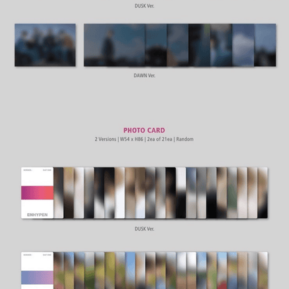 ENHYPEN - BORDER : DAY ONE (2 VERSIONS) - LightUpK