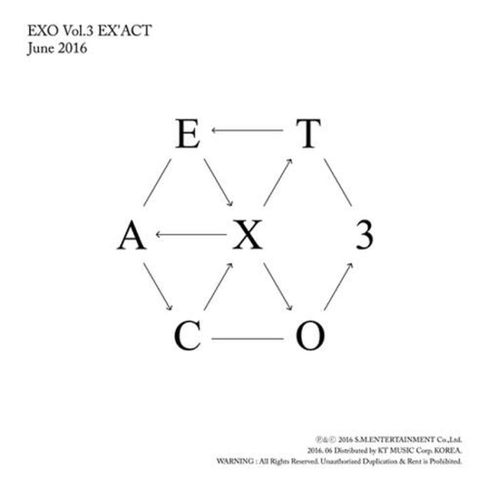 EXO - VOL.3 [EX'ACT] (KOREAN VER.) - LightUpK