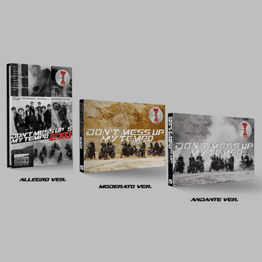 EXO - VOL.5 [DON'T MESS UP MY TEMPO] (3 VERSIONS) - LightUpK