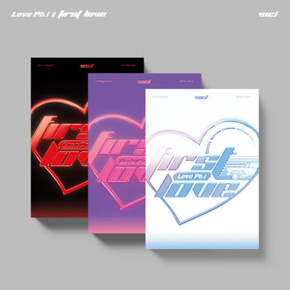 WEi - PART.1 : FIRST LOVE (4TH MINI ALBUM) (3 VERSIONS) - LightUpK